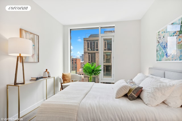 505 W 43rd St Unit 12H, New York City, NY 10036 - view of bedroom