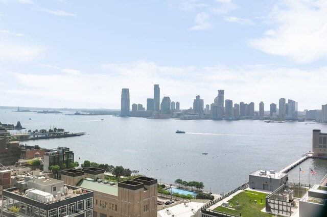 100 Vandam St Unit 20-A, New York City, NY 10013 - water view with a view of skyline