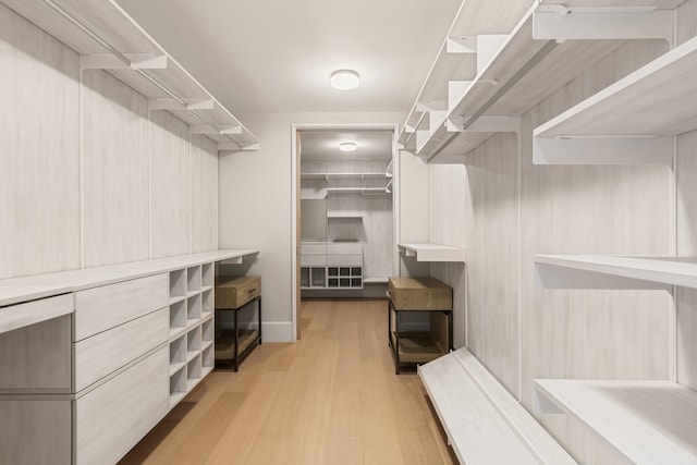 100 Vandam St Unit 20-A, New York City, NY 10013 - walk in closet with light wood finished floors