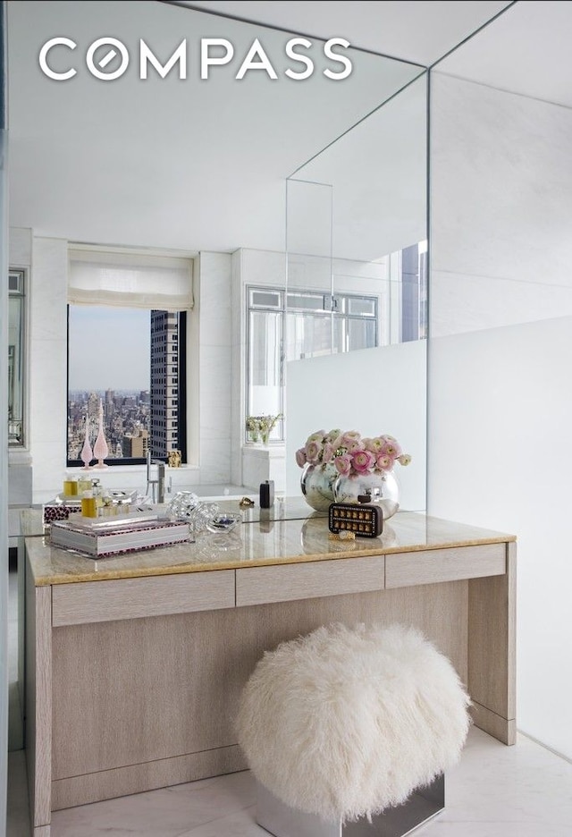 20 W 53rd St Unit 42A, New York City, NY 10019 - bathroom with vanity