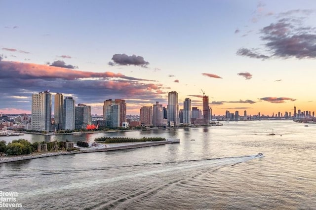 60 Sutton Pl S Unit Ph19S, New York City, NY 10022 - water view with a skyline view