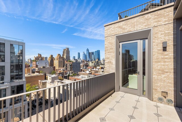 540 6th Ave Unit 11A, New York City, NY 10011 - balcony featuring a skyline view