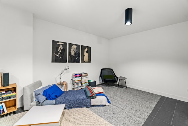 159 Tompkins Ave Unit 1-B, New York City, NY 11206 - playroom with tile patterned floors and baseboards