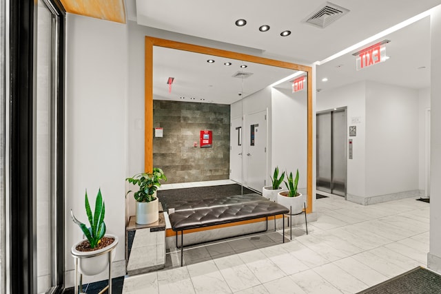 common area with visible vents