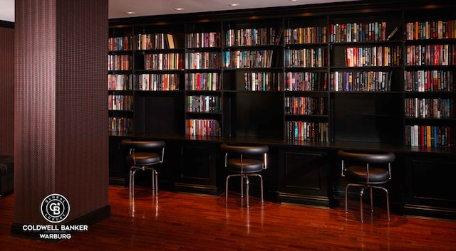 interior space featuring hardwood / wood-style flooring