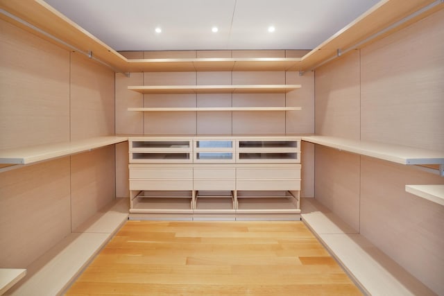 interior space featuring light wood-type flooring