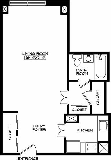 floor plan / room layout