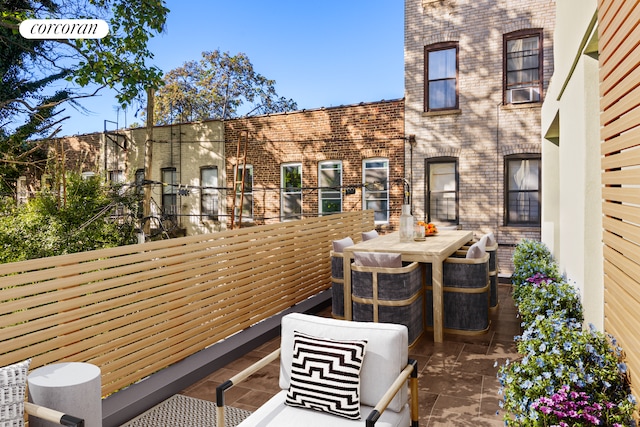 view of patio / terrace with outdoor dining area