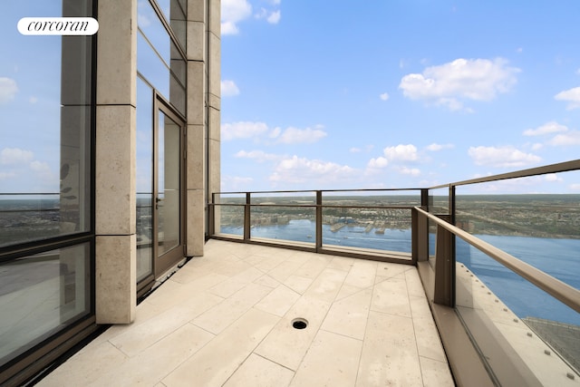 35 Hudson Yards Unit 8302, New York City, NY 10001 - balcony featuring a water view