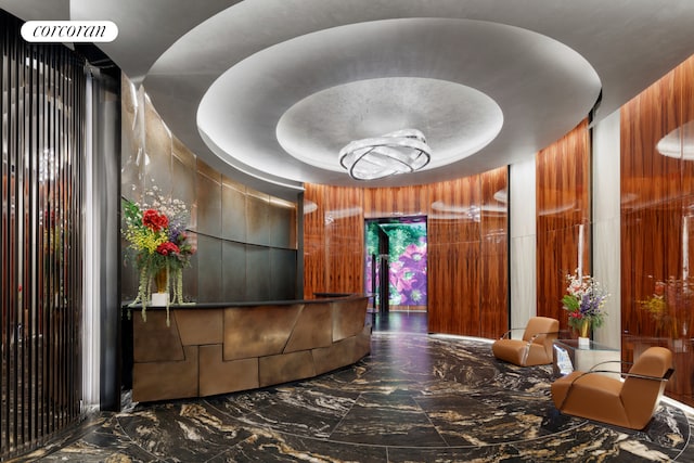 view of reception area