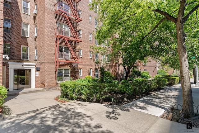 view of property