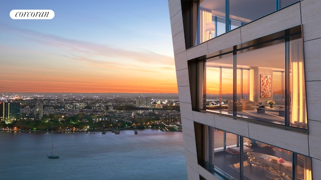 500 W 18th St Unit East16G, New York City, NY 10011 - water view featuring nearby urban area