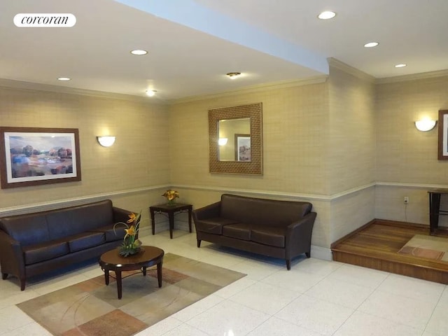 lobby with visible vents