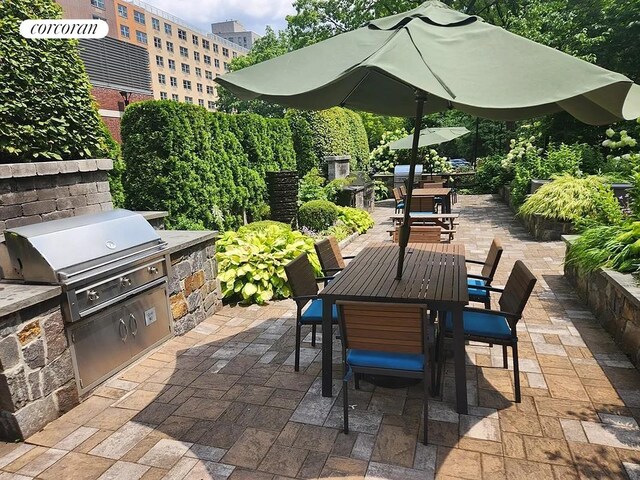 175 Willoughby St Unit 7N, New York City, NY 11201 - view of patio featuring outdoor dining space
