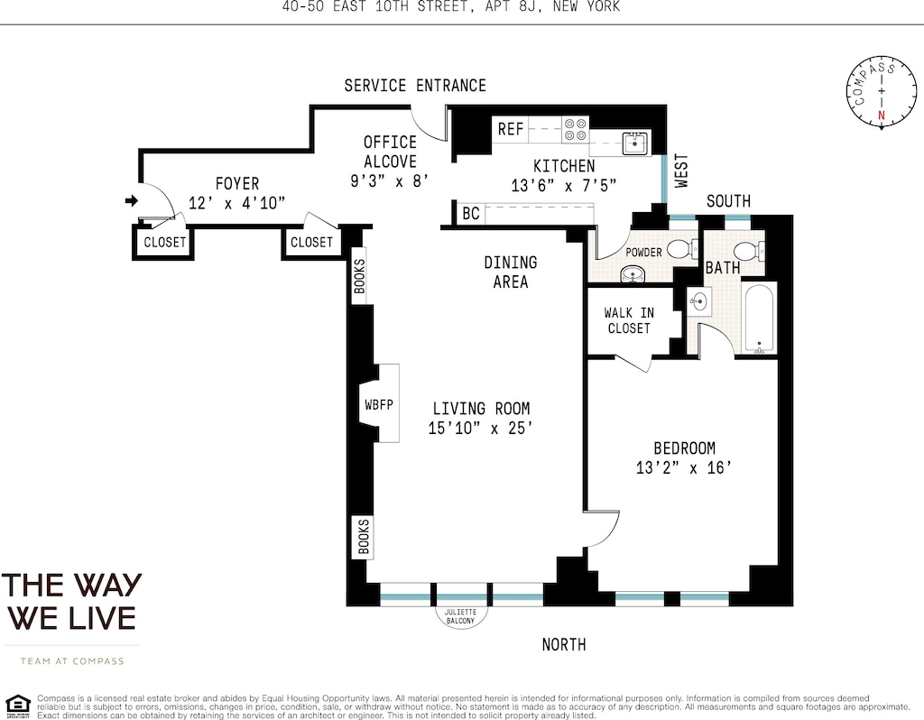 40-50 E 10th St Unit 8J, New York City, NY 10003 - property floor plan