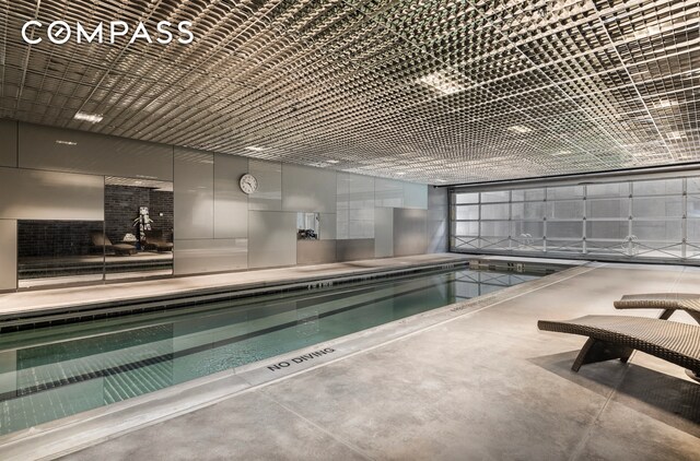 100 11th Ave Unit 7D, New York City, NY 10011 - view of indoor pool