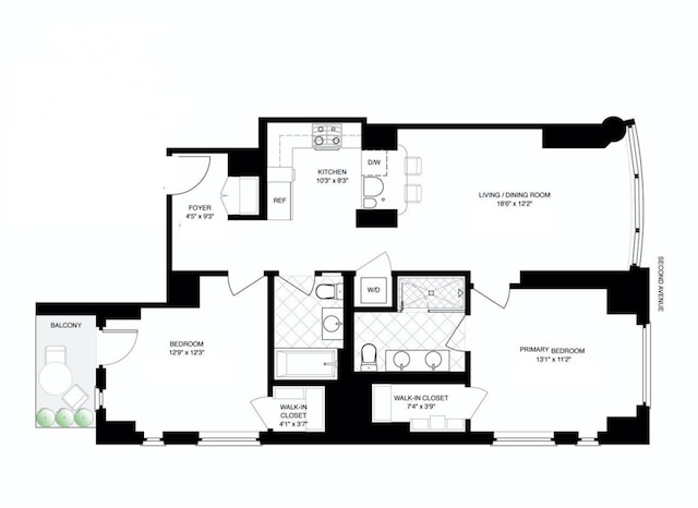 view of layout