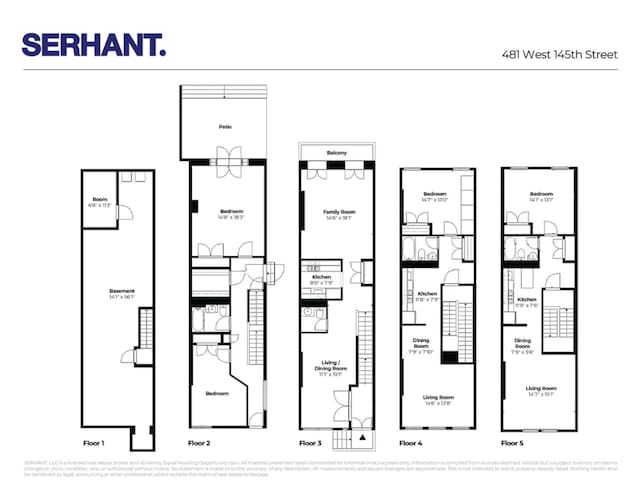 481 W 145th St Unit Th, New York City NY, 10031, 4 bedrooms, 3.5 baths multi for sale