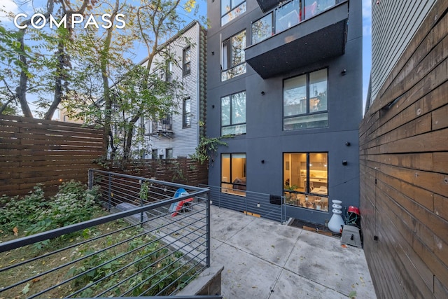 394 Harman St Unit 1B, New York City, NY 11237 - view of patio with a balcony