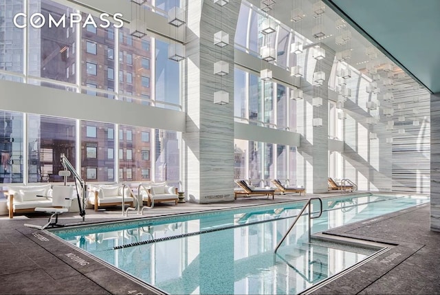 view of pool