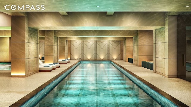 100 Barclay St Unit 11C, New York City, NY 10007 - view of indoor community pool