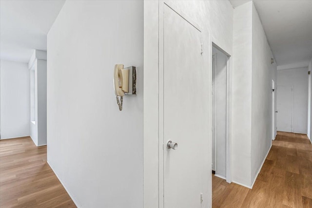 501 W 123rd St Unit 3A, New York City, NY 10027 - hall with wood finished floors