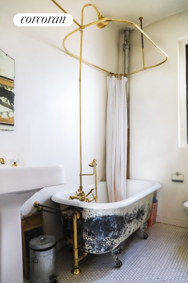 bathroom with toilet