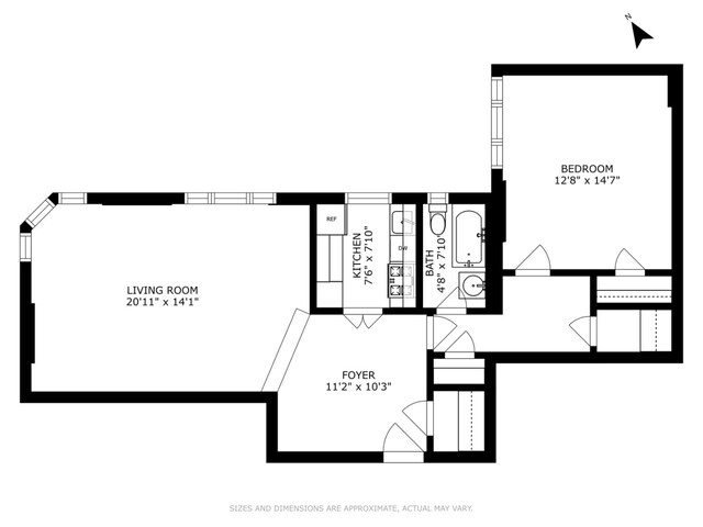 interior space featuring visible vents