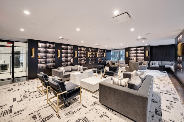 721 5th Ave Unit 33G, New York City, NY 10022 - building lobby with recessed lighting