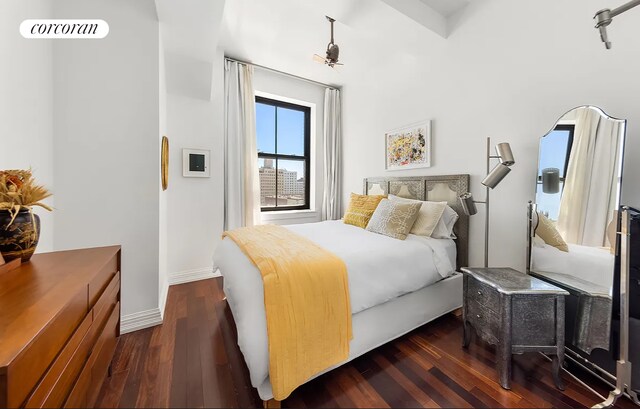 1 Hanson Pl Unit 9B, New York City, NY 11217 - bedroom featuring wood finished floors and baseboards