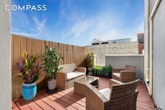 242 S 1st St Unit 4E, New York City, NY 11211 - view of wooden deck