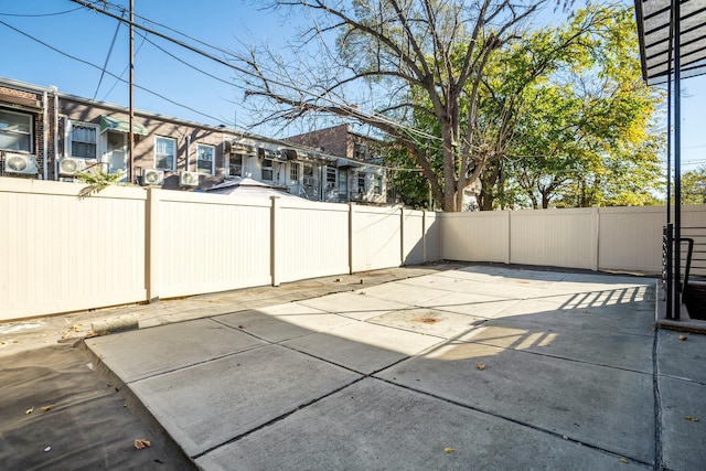 view of patio / terrace with fence