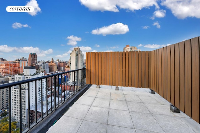 343 E 74th St Unit Ph34D, New York City, NY 10021 - balcony featuring a view of city