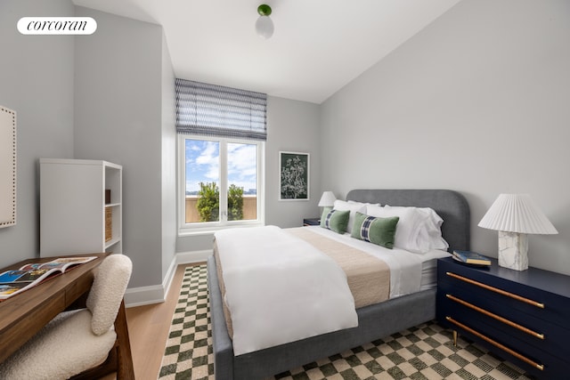 100 Claremont Ave Unit 36B, New York City, NY 10027 - bedroom featuring baseboards and wood finished floors