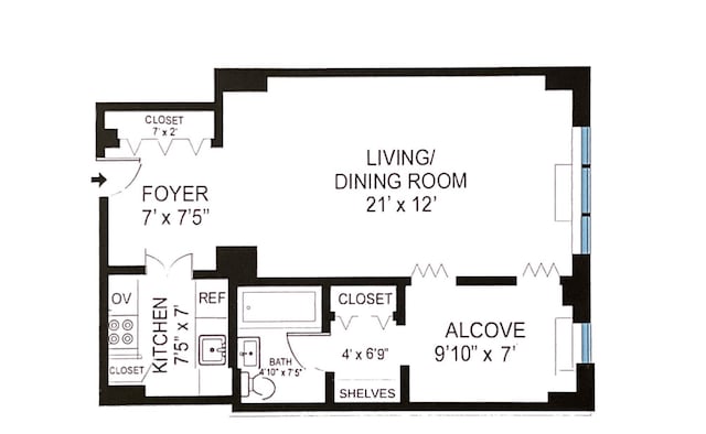 view of layout