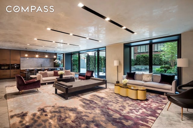 70 Charlton St Unit 11A, New York City, NY 10014 - lobby with a wall of windows