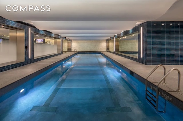 70 Charlton St Unit 11A, New York City, NY 10014 - indoor community pool with elevator