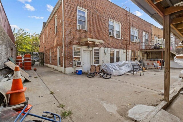 view of rear view of property