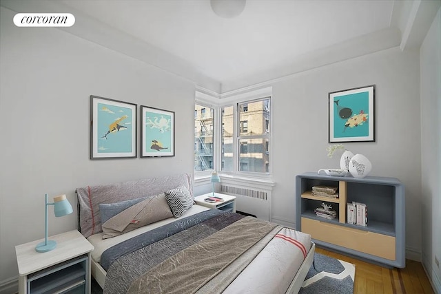 250 Cabrini Blvd Unit 5C, New York City, NY 10033 - bedroom with radiator heating unit