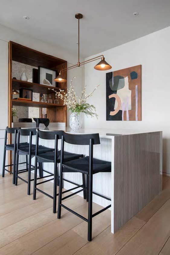 bar featuring wood finished floors