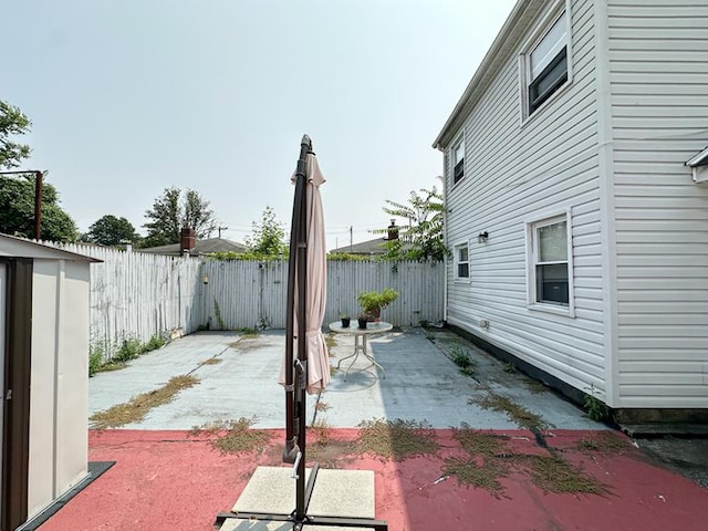 49 Steuben St, New York City, NY 10304 - view of patio / terrace with a fenced backyard