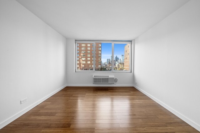 living room with hardwood / wood-style floors