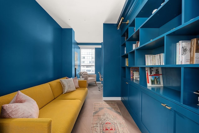 view of living area