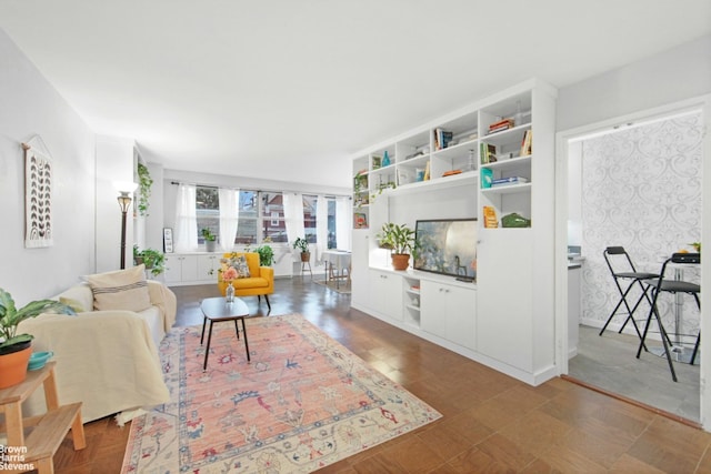 view of living room