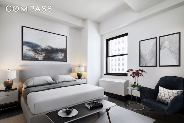 20 Pine St Unit 3204, New York City, NY 10005 - bedroom featuring wood finished floors