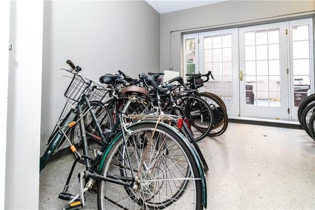 52 3rd Ave Unit 1A, New York City, NY 11217 - garage with french doors