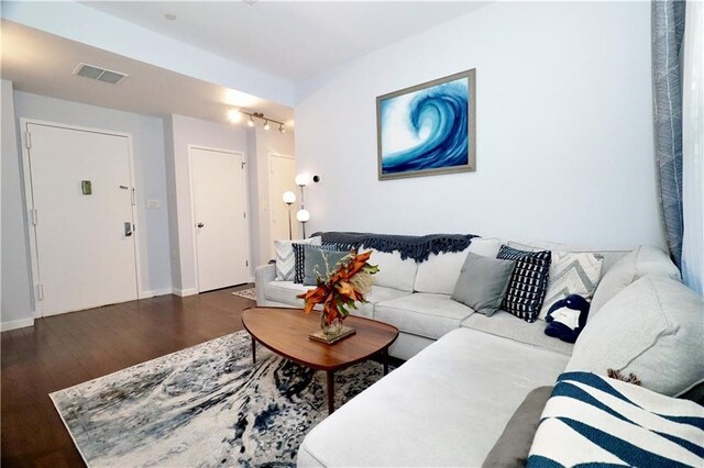 52 3rd Ave Unit 1A, New York City, NY 11217 - living room with wood finished floors and baseboards