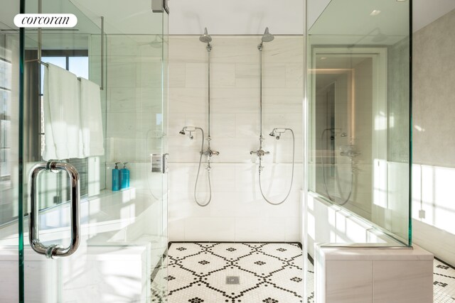 bathroom featuring hardwood / wood-style flooring and vanity