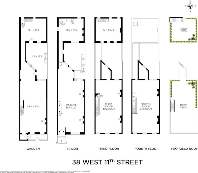 38 W 11th St, New York City, NY 10011 - view of room layout