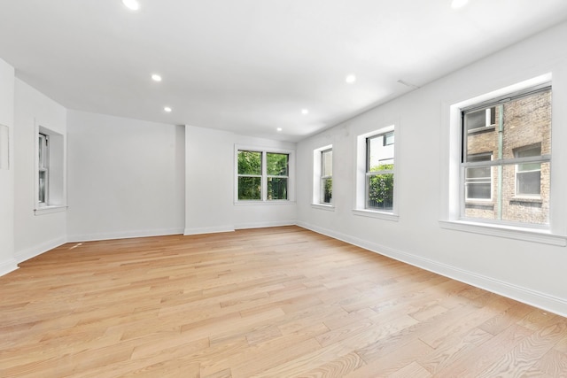 38 W 11th St, New York City, NY 10011 - unfurnished room featuring light wood-style flooring and recessed lighting